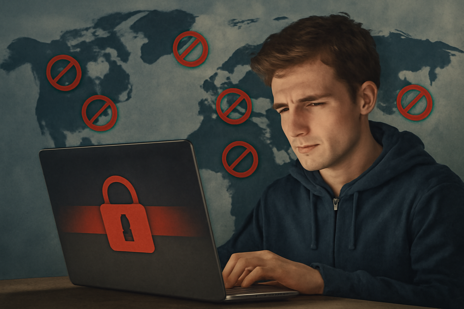 Access restricted content worldwide - VPN Argentina illustration