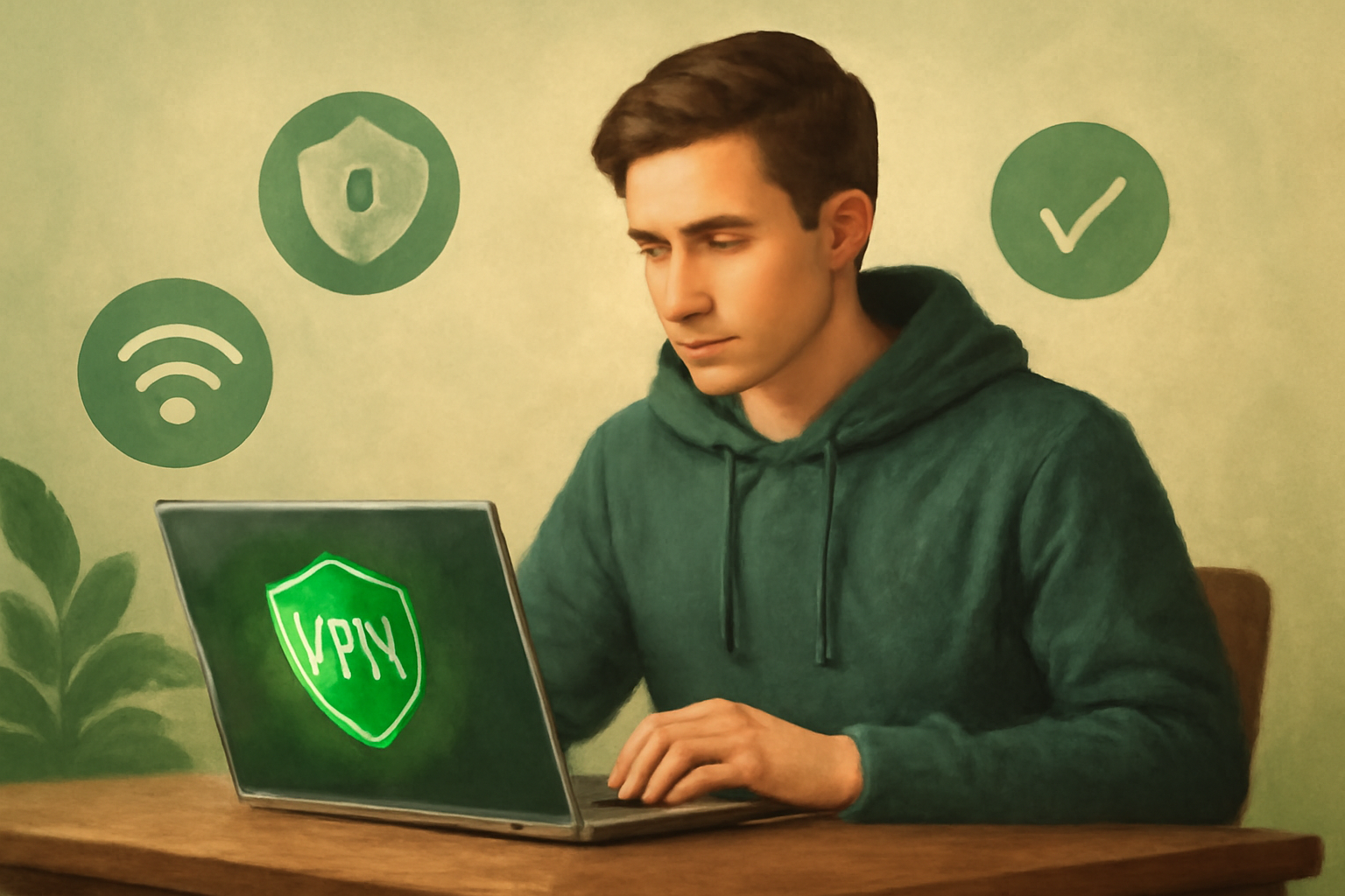 Benefits of using Free VPN Grass AI - VPN official website illustration