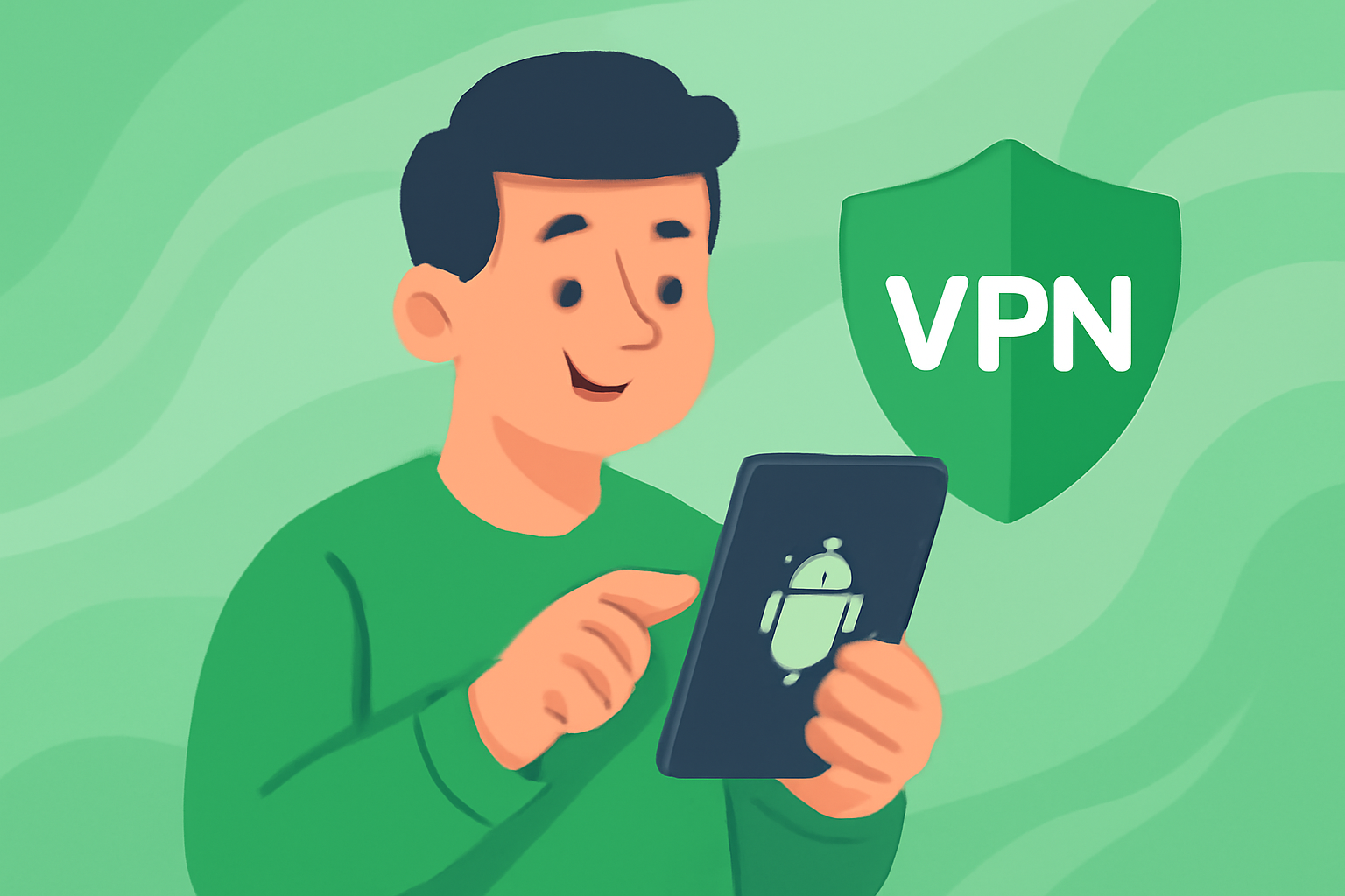Beste VPN-tjenester for Android-brukarar - VPN Japan illustrasjon