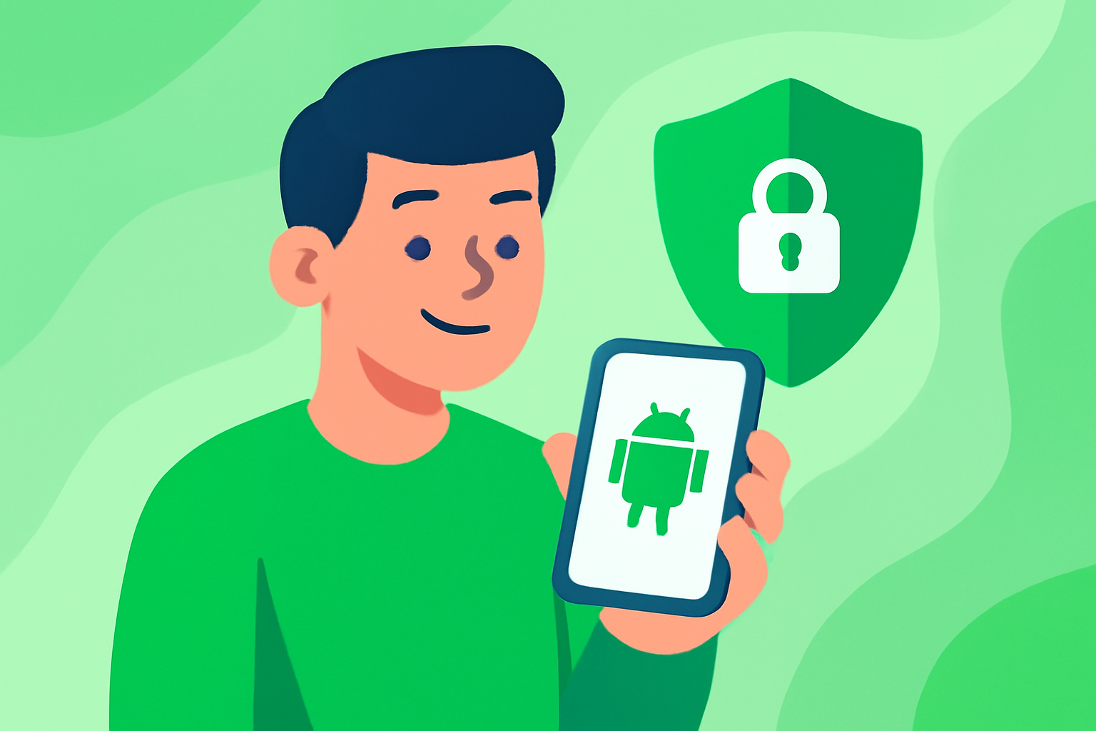 Best VPN software for Android users - VPN software illustration