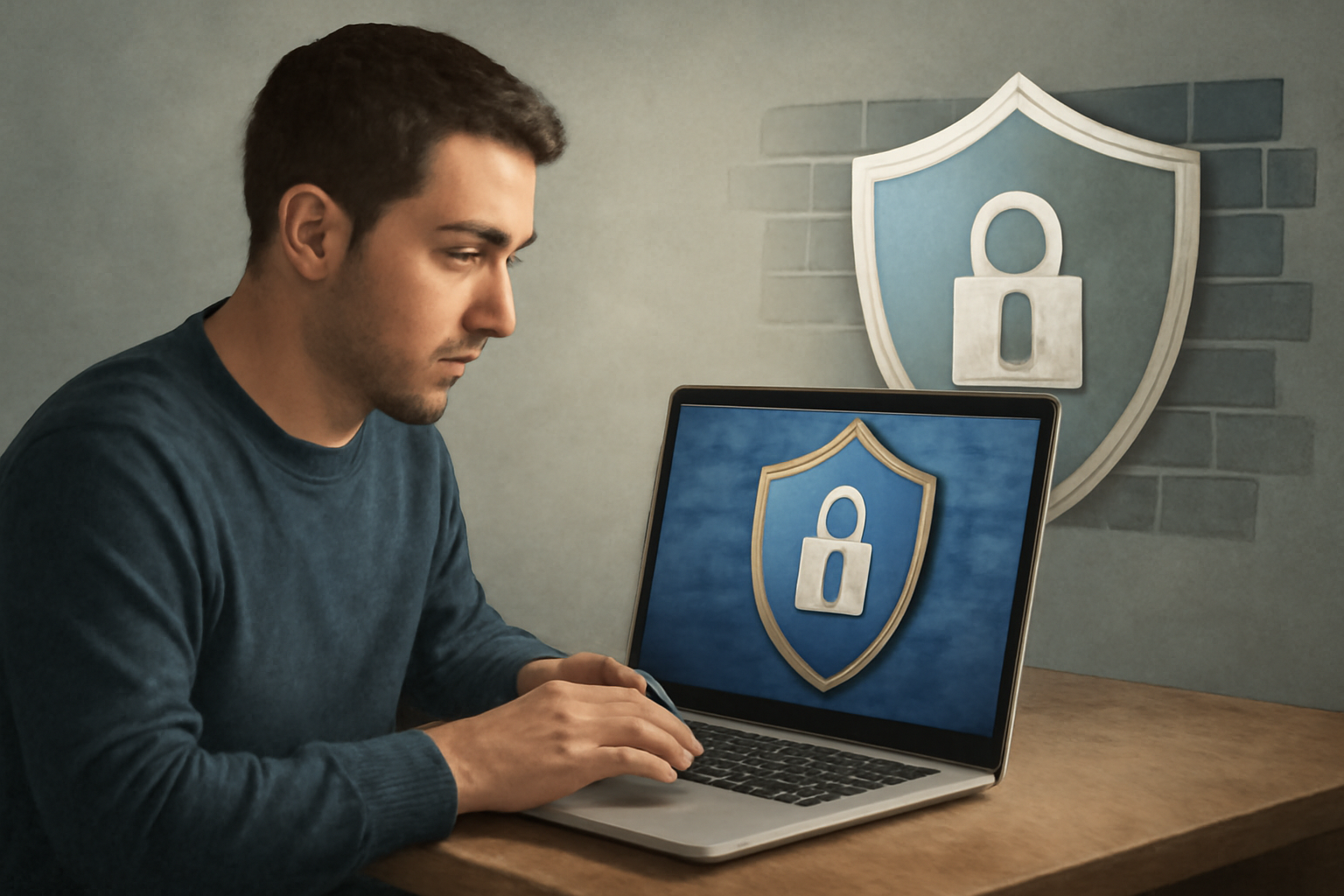 Enhanced online security - Lifetime VPN illustration