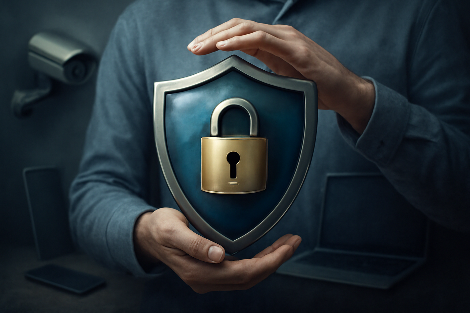 Enhanced security and privacy - VPN one year illustration