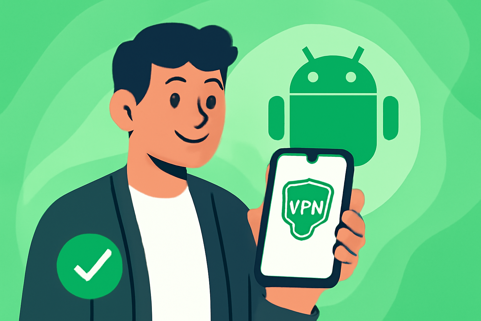 Exploring the benefits of VPNs for Android users - VPN deals UK illustration
