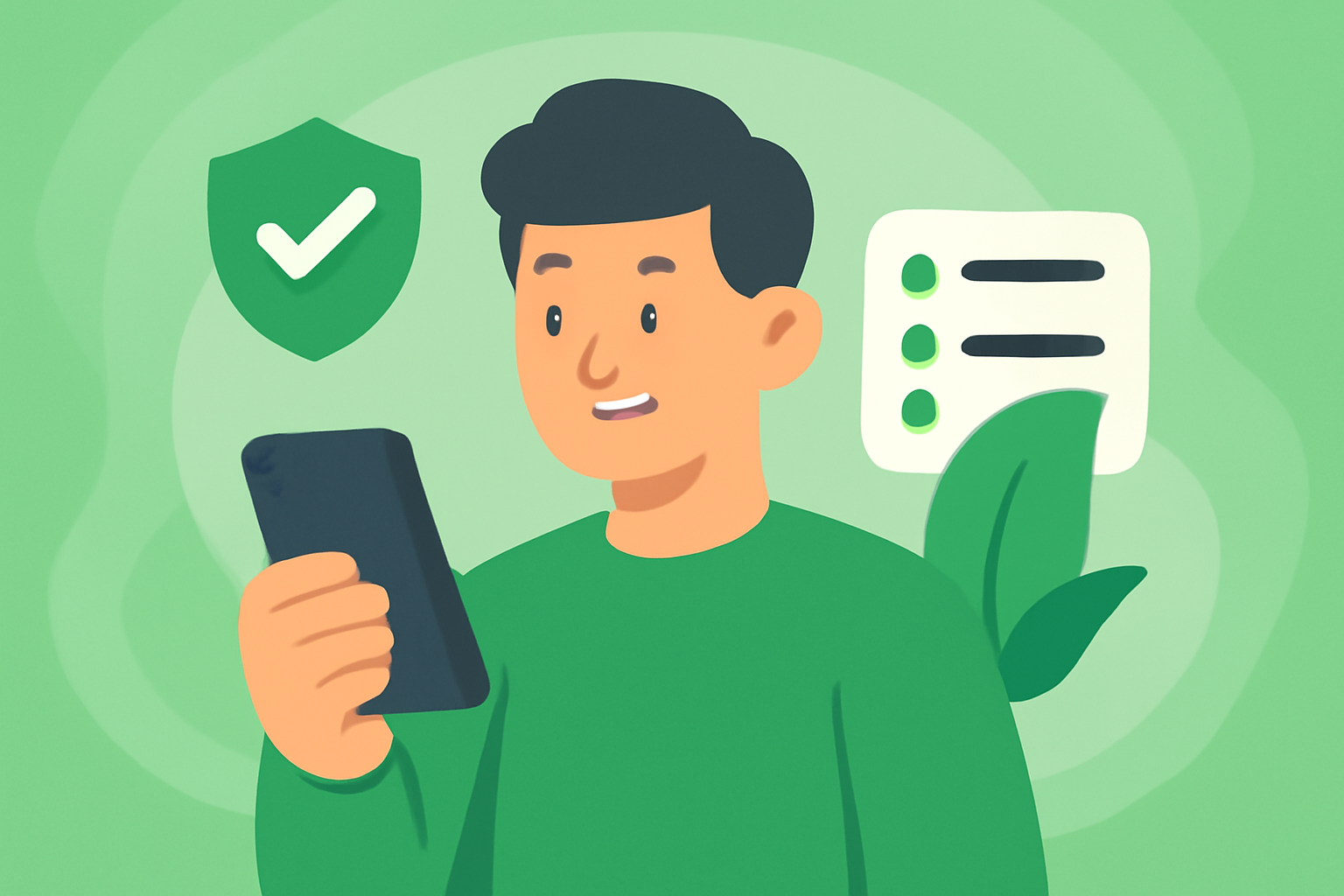 Features of Free Grass VPN - VPN for phone illustration