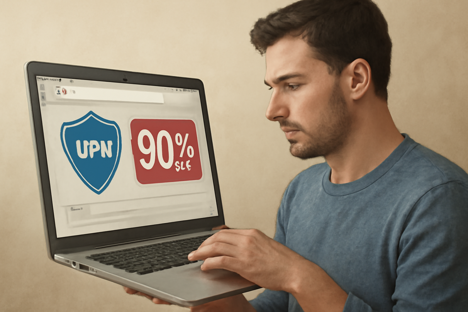 Find the best VPN deals and get VPN 90 off - VPN 90 off illustration