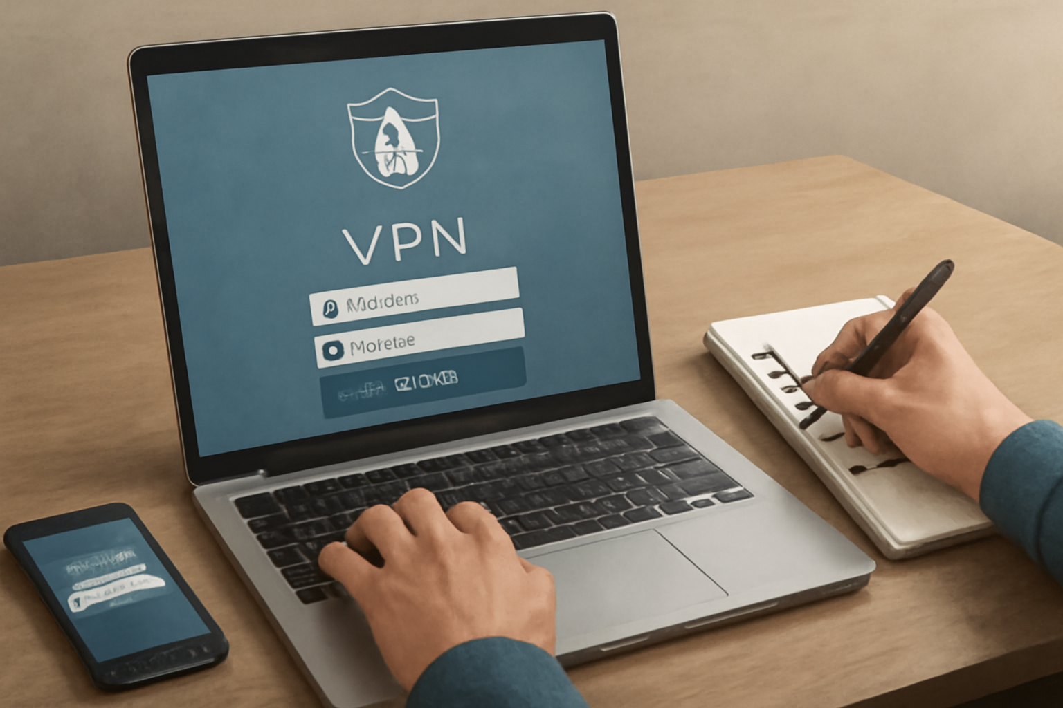 Tips for managing your VPN account login - VPN account login illustration