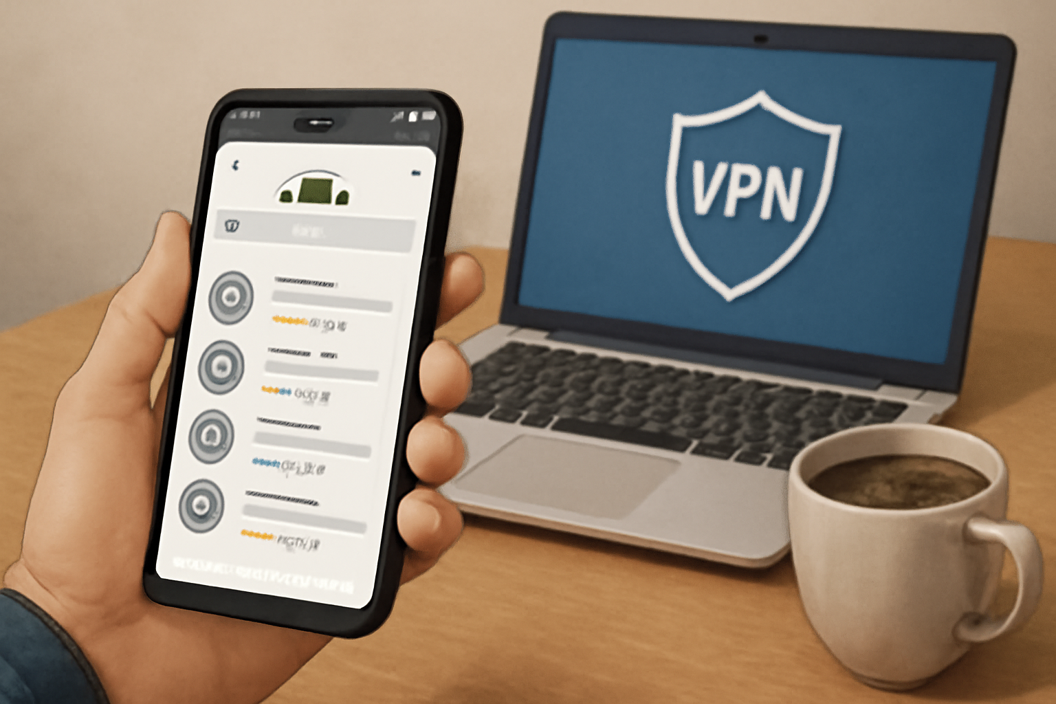 How to choose the best VPN for your Android device - VPN India server illustration