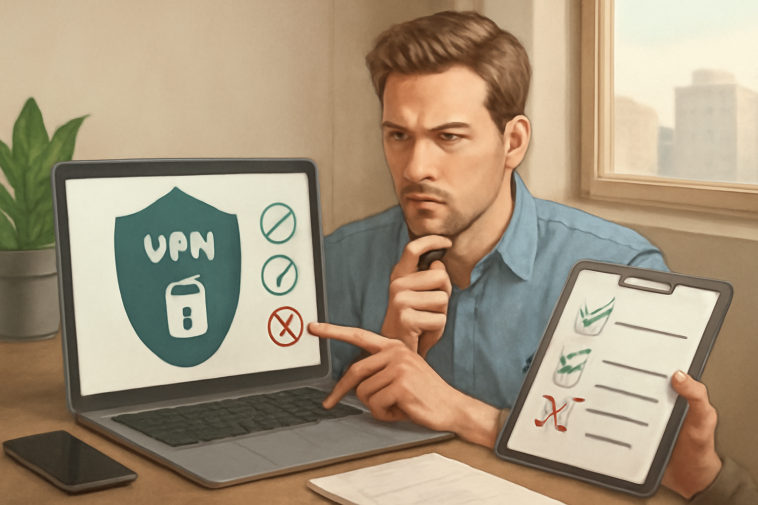 How to choose the right VPN for your needs - VPN 90 off illustration