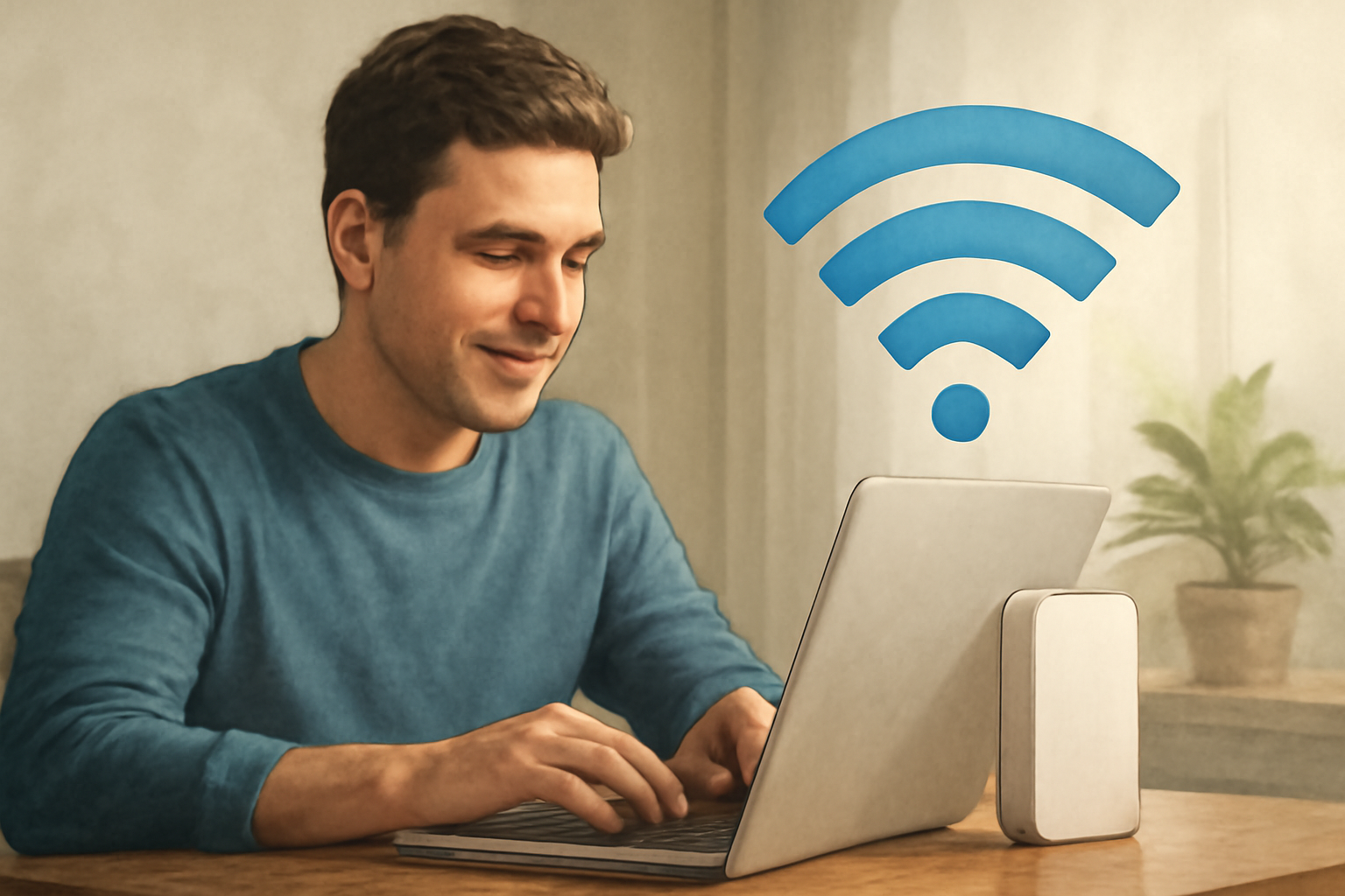 Improved internet performance - VPN enterprise illustration