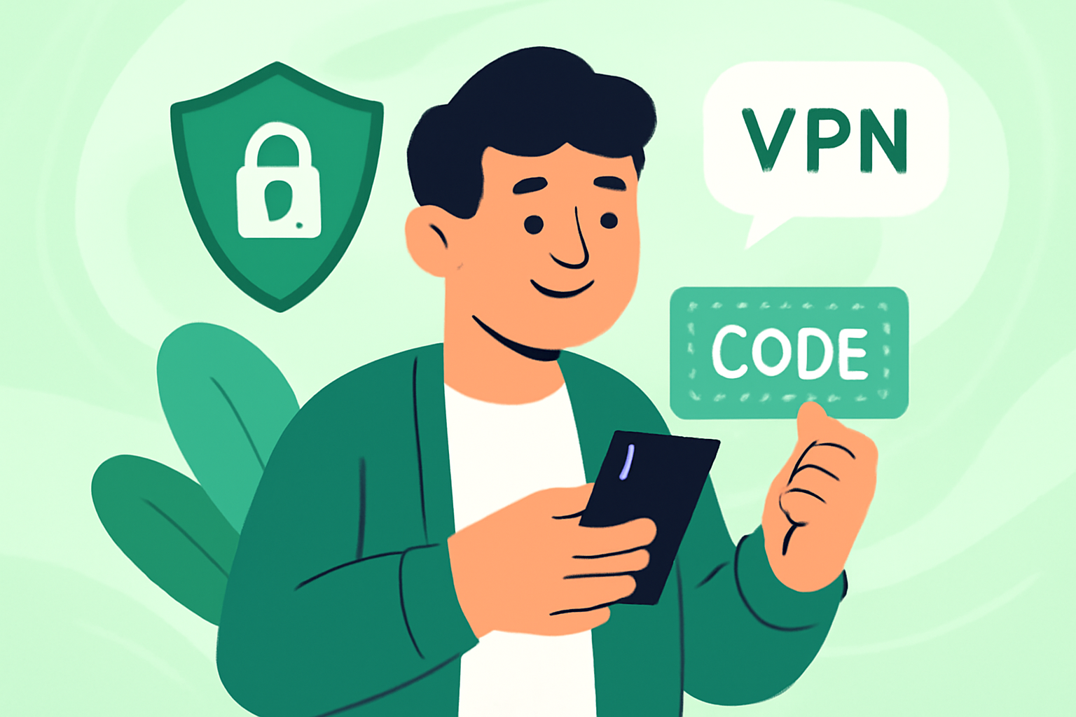 The importance of VPN influencer codes - VPN influencer codes illustration