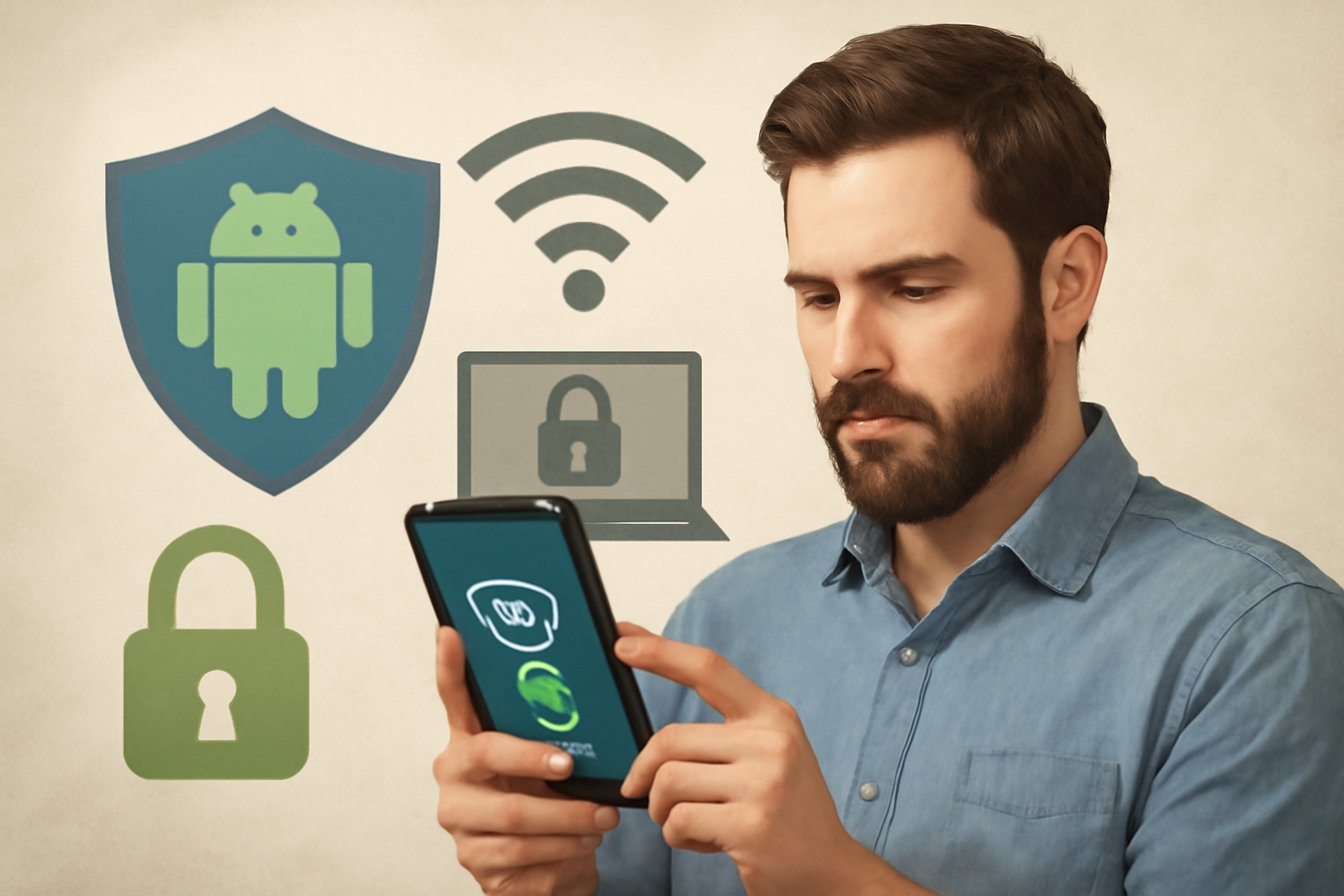 Причины использовать VPN на Android - Иллюстрация дешевого VPN