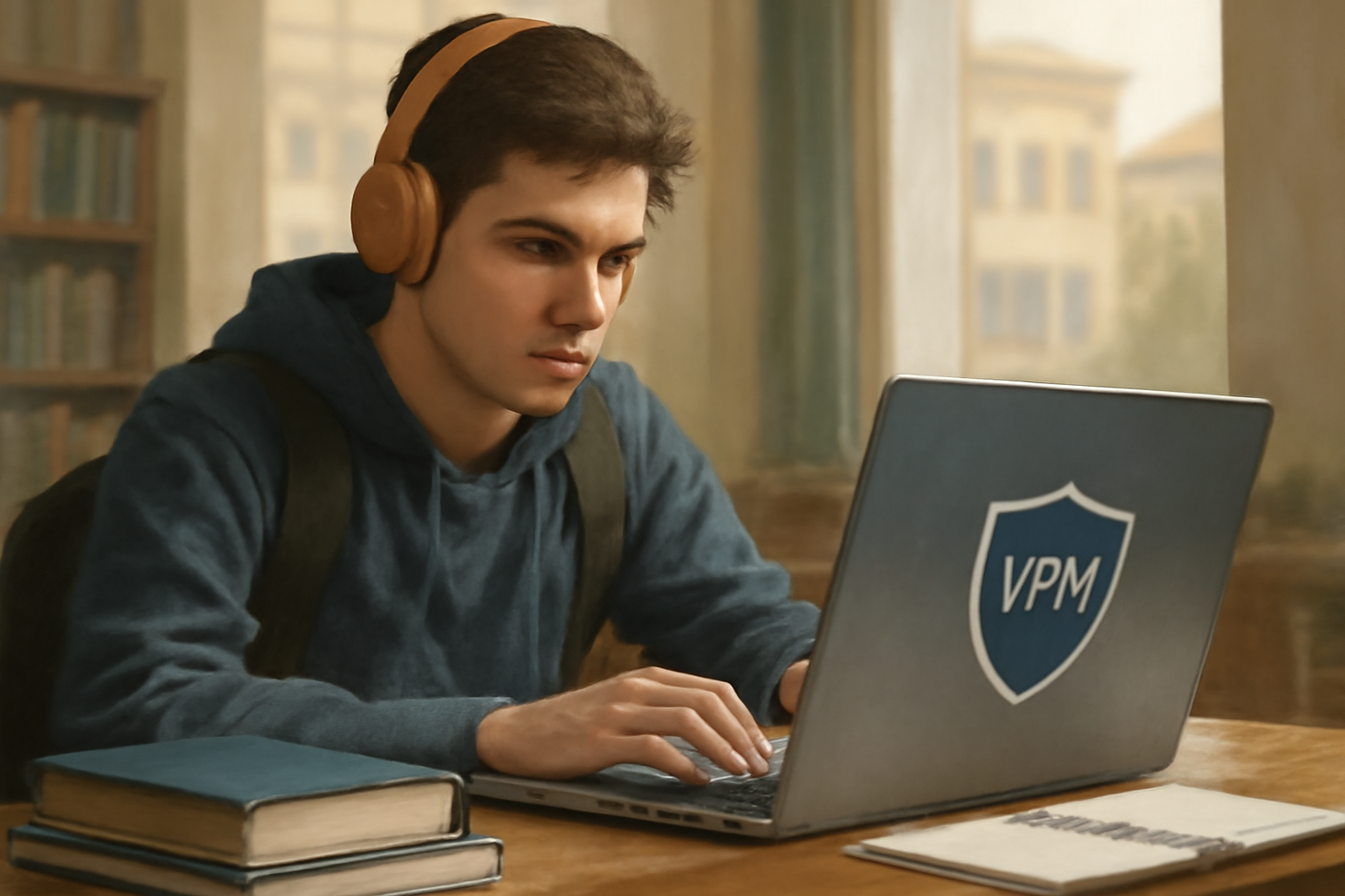 Top VPN keuses vir studente in 2025 - VPN vir studente illustrasie