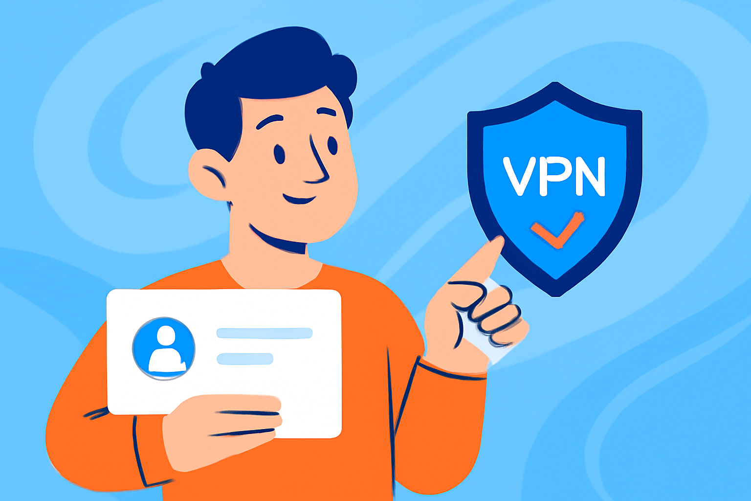 Understanding the basics of account VPN - account VPN illustration