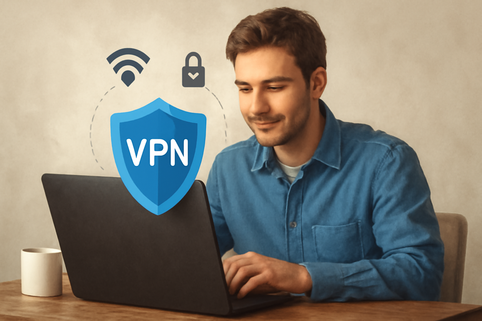 Understanding the benefits of using a trial VPN - Trial VPN illustration