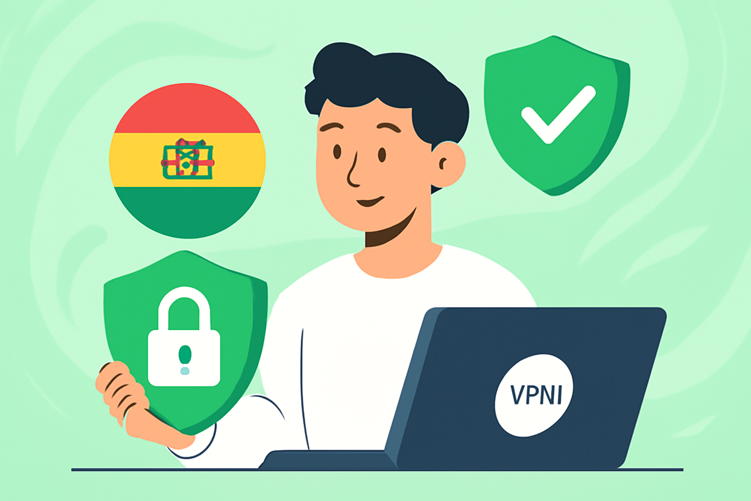 VPN Боливија: подобрете ја вашата онлајн приватност - илустрација на VPN Боливија