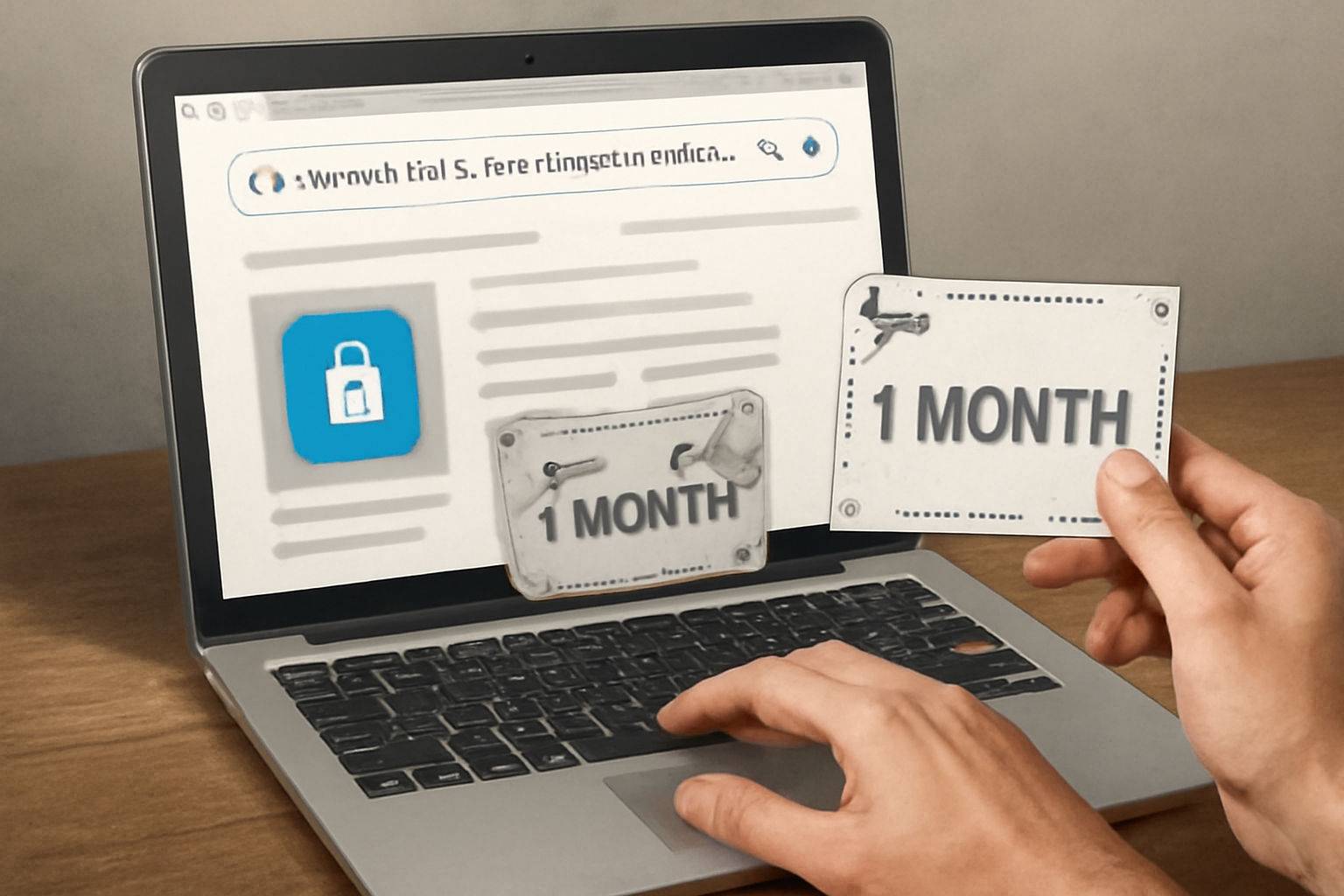 Where to find a VPN coupon 1 month - VPN coupon 1 month illustration