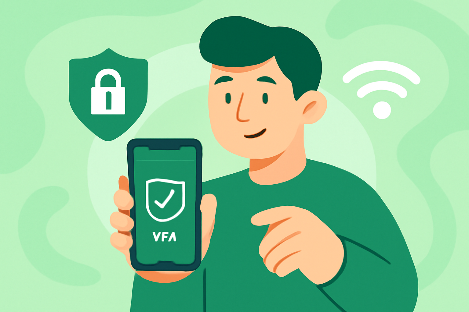 Best VPN mobile apps for secure browsing on the go - VPN mobile illustration