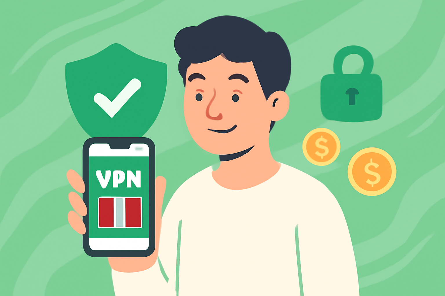 Beste VPN Peru: Få tilgang til innhald på ein trygg måte - VPN Peru illustrasjon