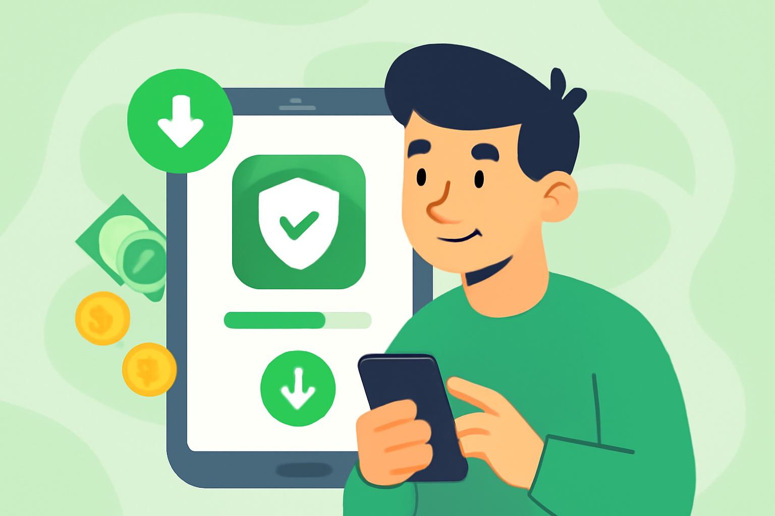 VPN એપ્લિકેશન ડાઉનલોડ કરો: શરૂઆતના માટે પગલાં-દ્વારા માર્ગદર્શિકા - VPN એપ્લિકેશન ડાઉનલોડ કરવાનું ચિત્ર