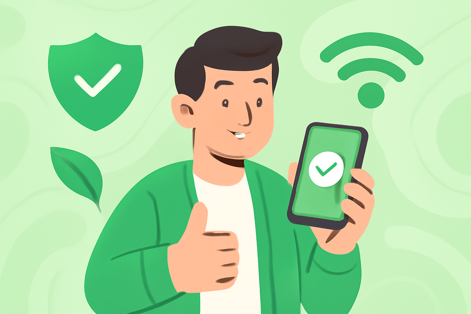 Utforsk gratis alternativ som Free Grass VPN - VPN ungarsk illustrasjon