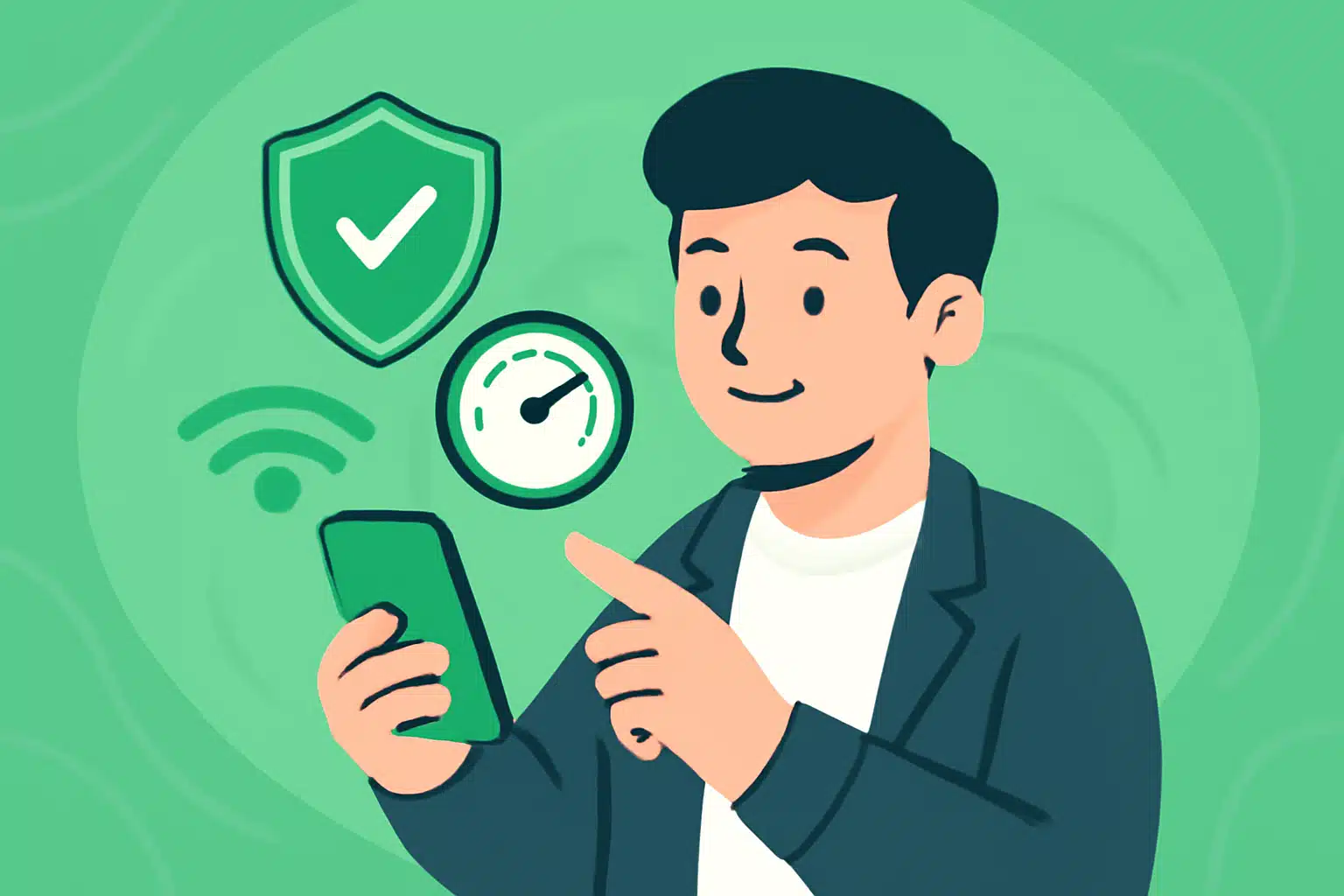Features of the best VPN for speed - VPN best server illustration
