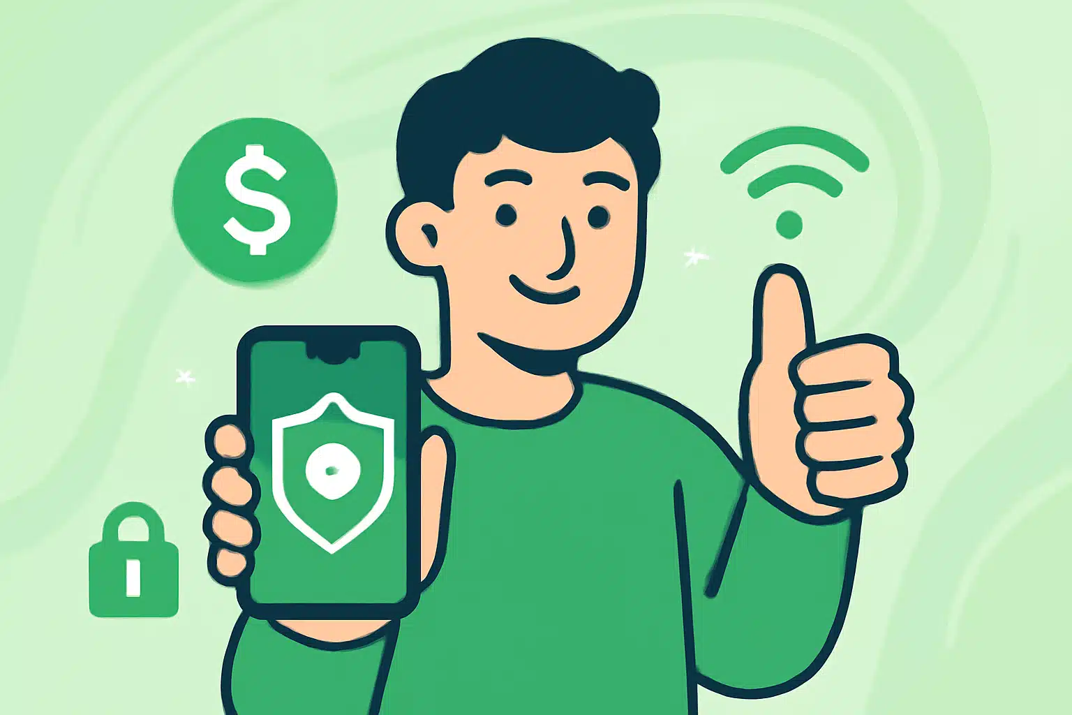Como Free Grass VPN pode mellorar a túa experiencia - ilustración de VPN Líbano