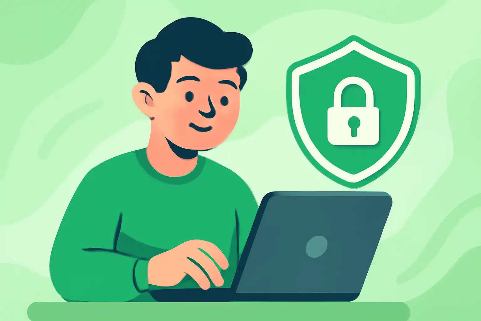 Forbedret online sikkerhed med en VPN - VPN Moldova illustration