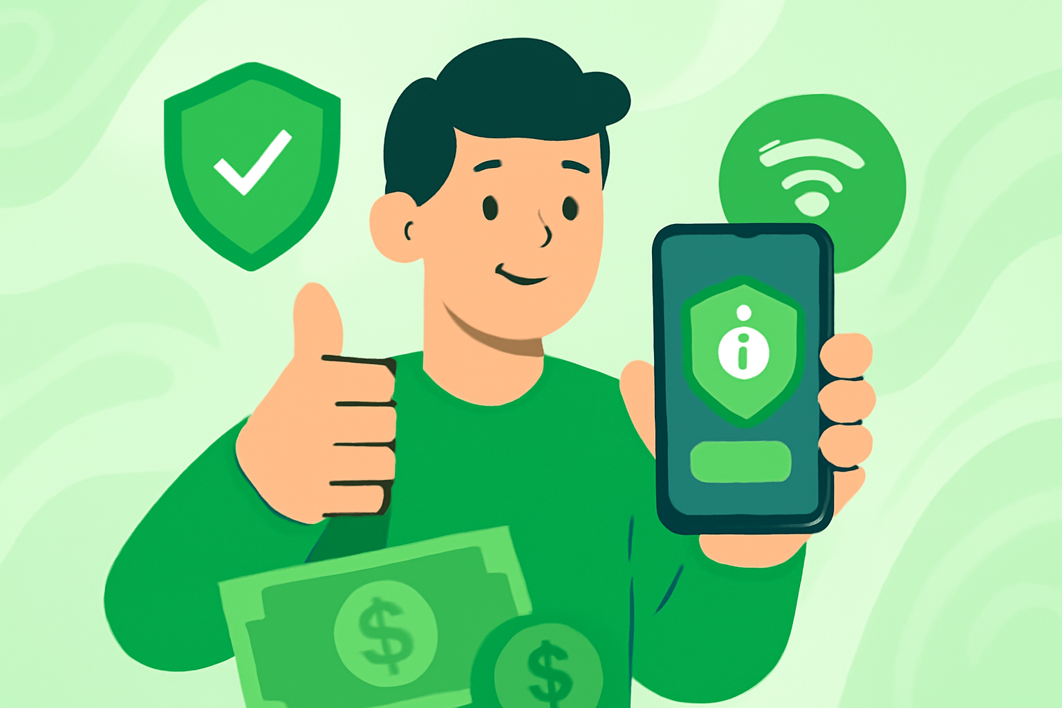 The importance of using a VPN mobile app - VPN mobile illustration