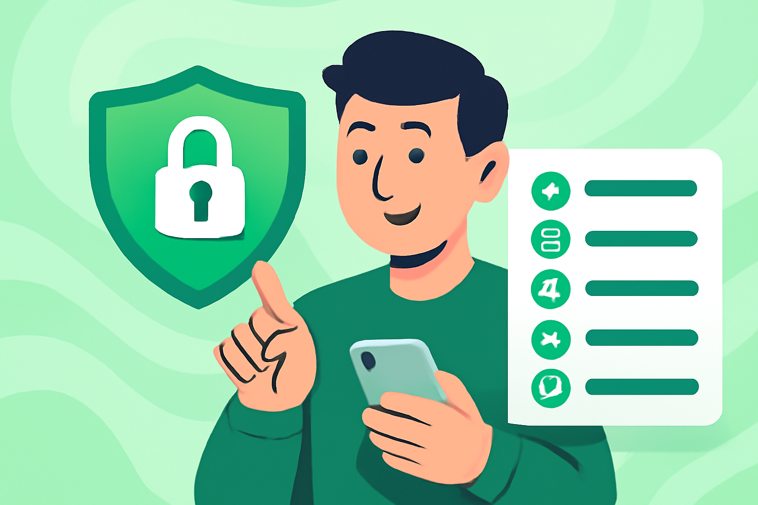 Topp 5 VPN i UAE for trygg surfing i 2025 - VPN UAE-illustrasjon
