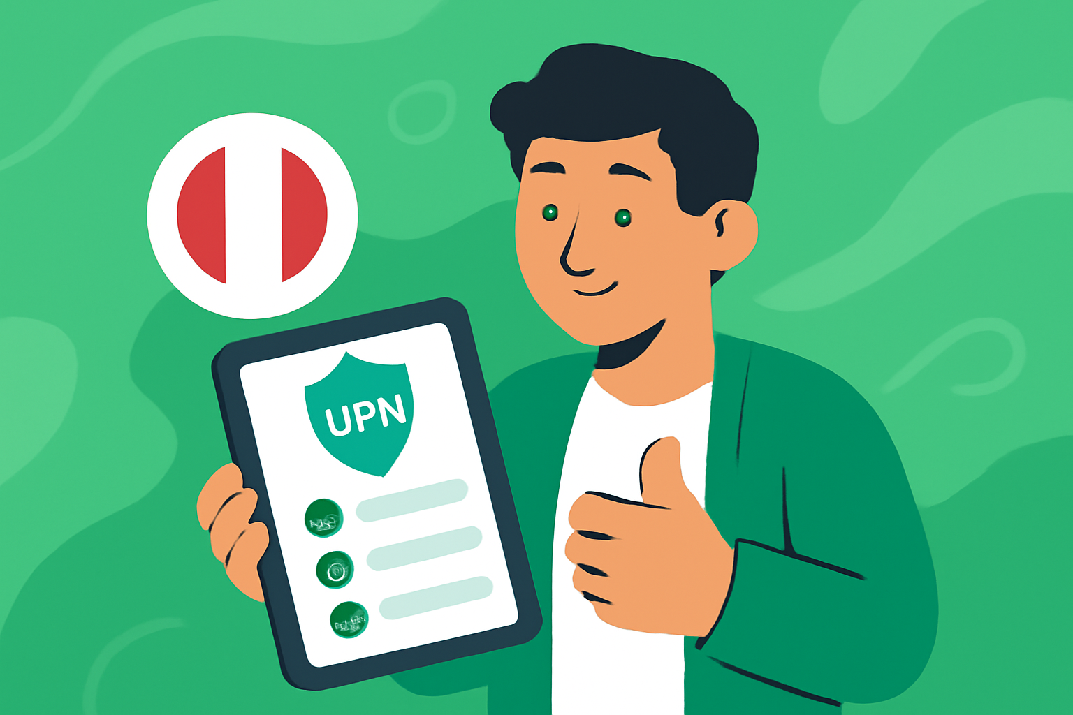 Topp VPN-alternativ for brukarar i Peru - VPN Peru illustrasjon