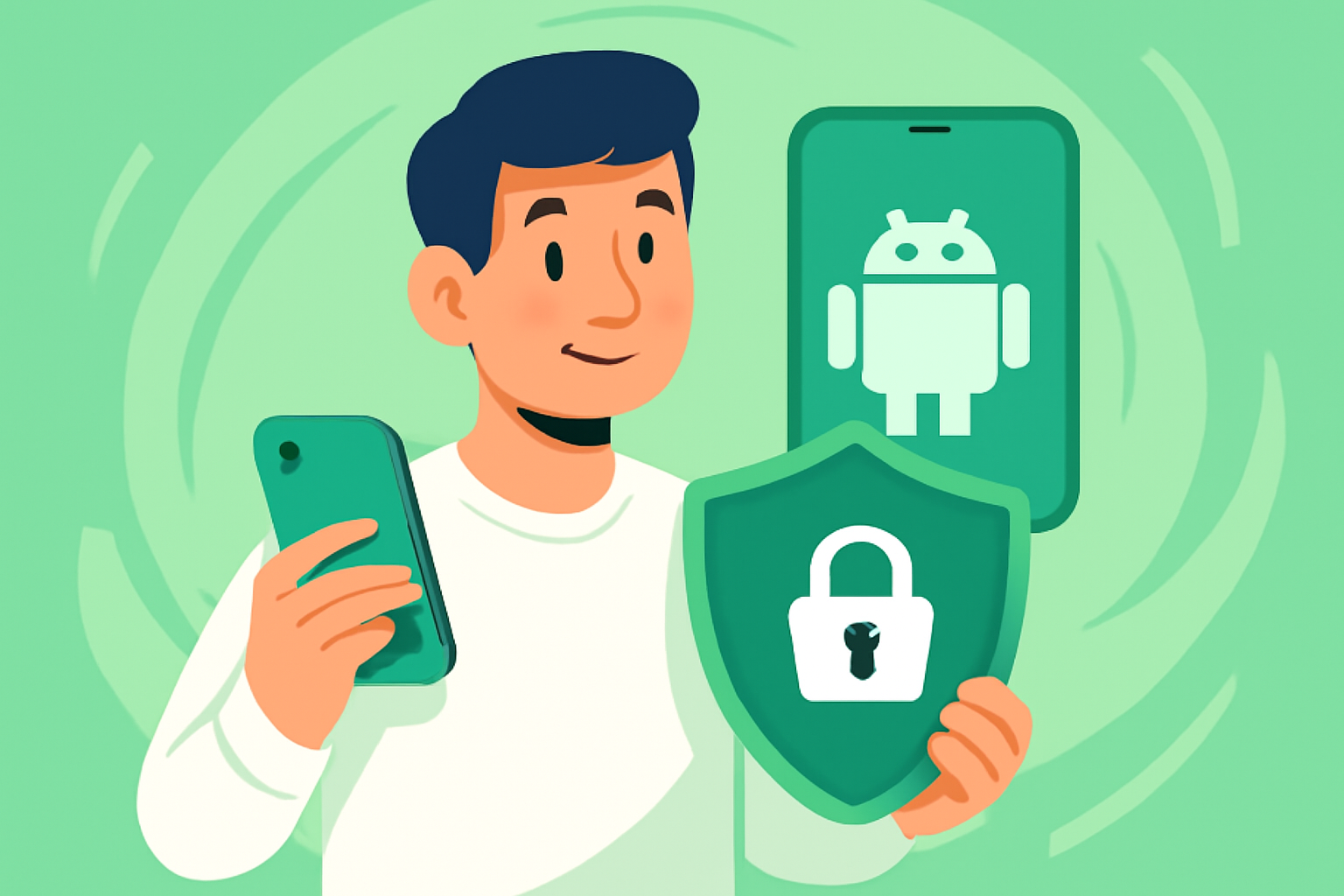 Topp VPN-leverandørar for Android-brukarar - VPN per månad illustrasjon
