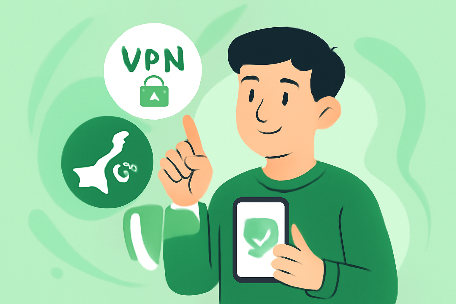 VPN poreikio supratimas Pakistane - VPN Pakistan iliustracija