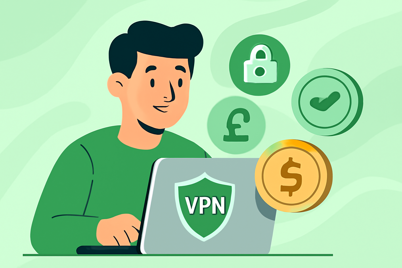 Forståing av VPN-kostnad i Storbritannia: er det verdt investeringen? - Illustrasjon av VPN-kostnad i Storbritannia