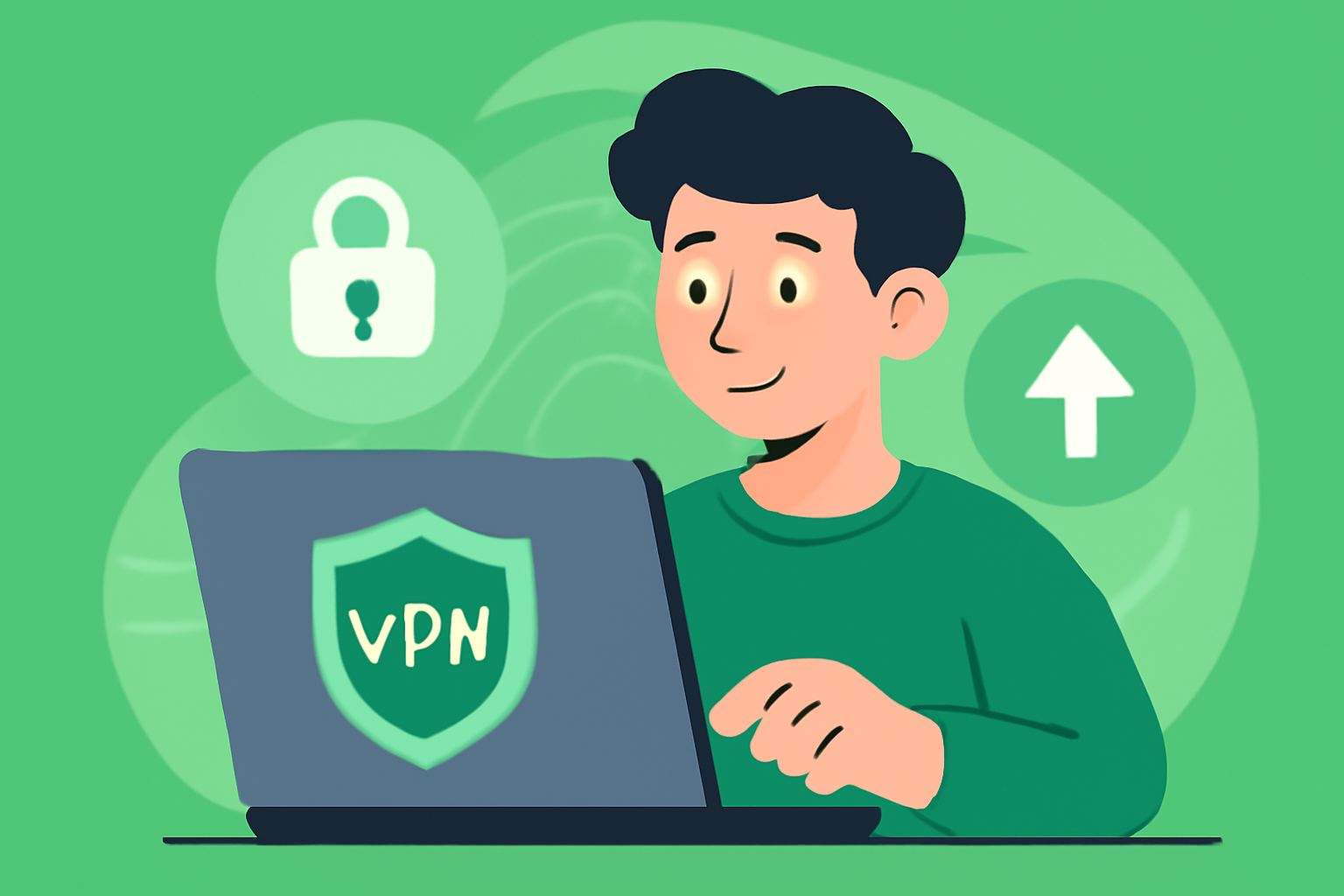 Zer da VPN eta nola funtzionatzen du? - VPN nola funtzionatzen duen irudikapena