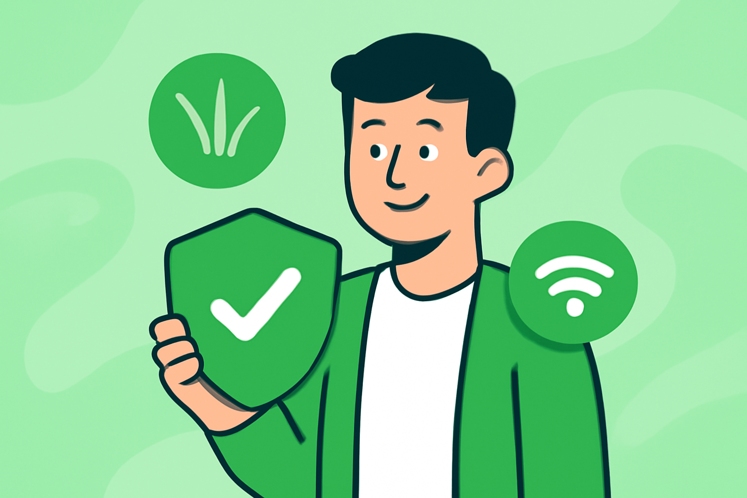 Kvifor velje Free Grass VPN? - VPN Noreg illustrasjon