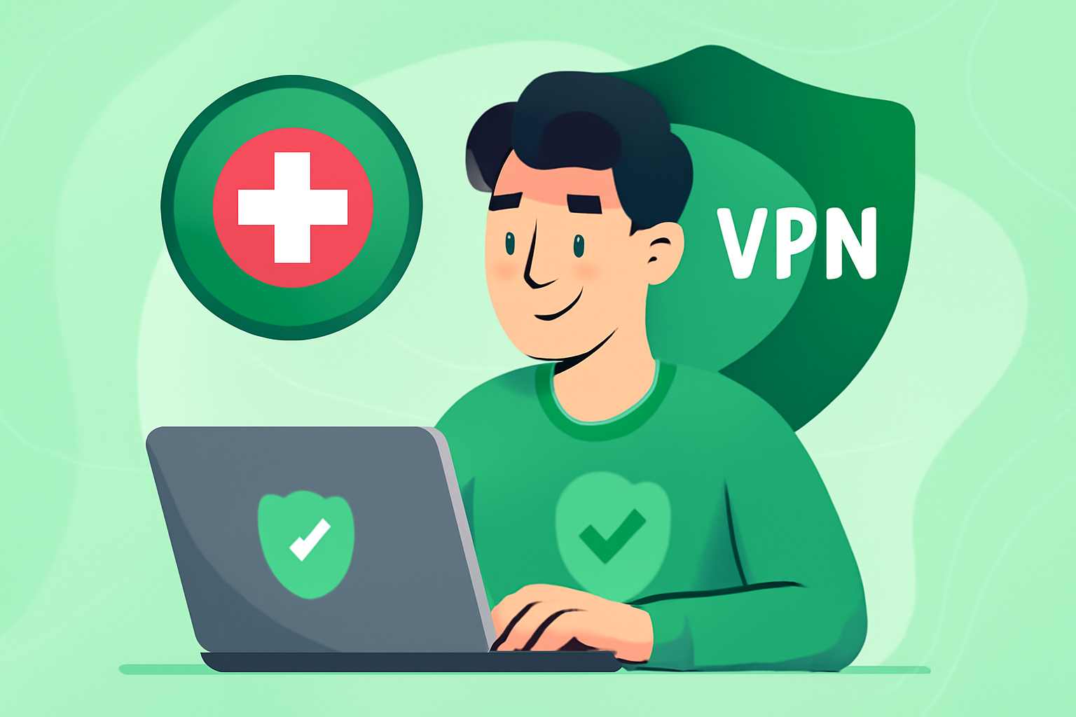 Kvifor velje ein VPN i Sveits? - VPN Sveits illustrasjon