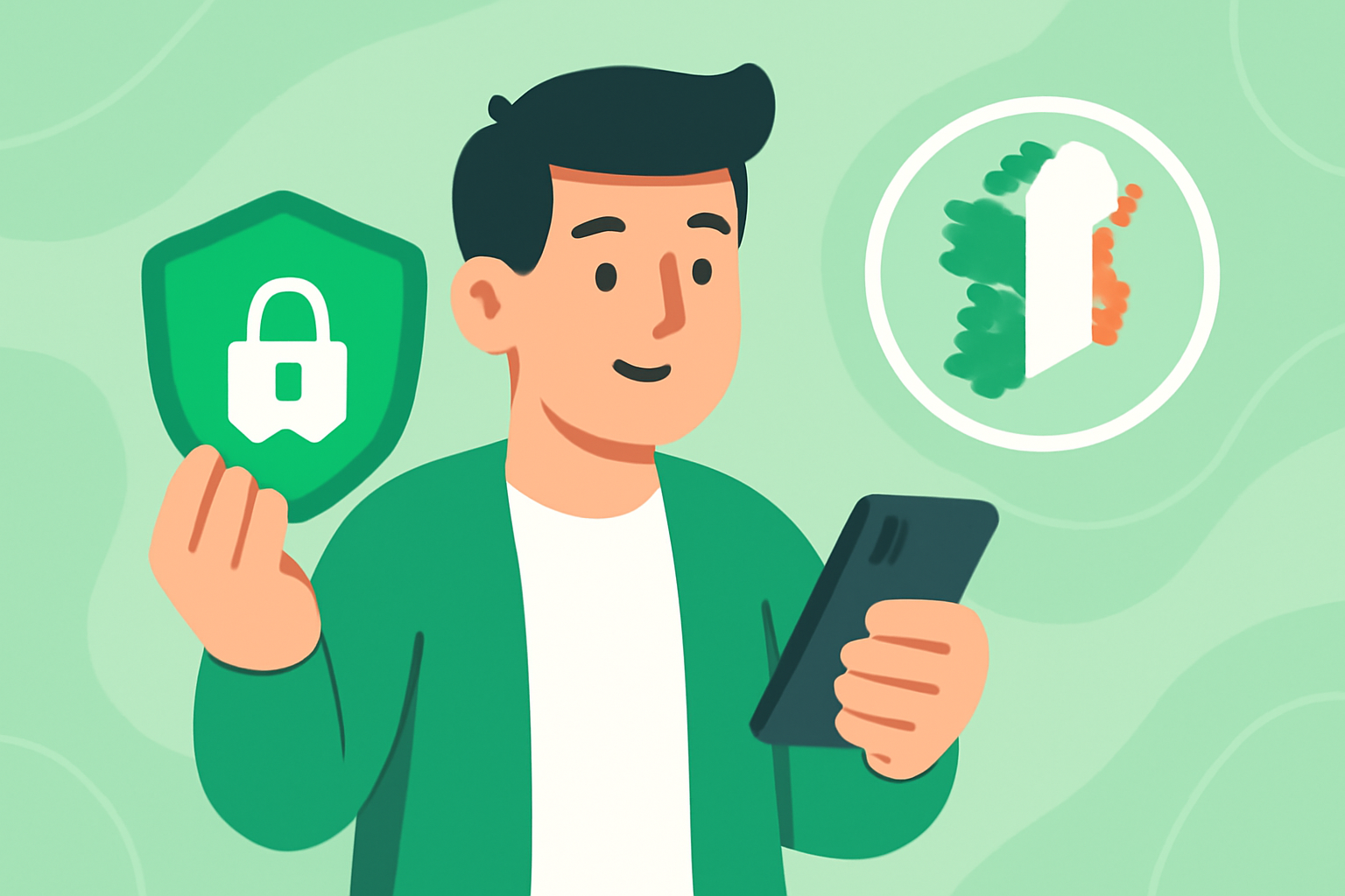 Kvifor bruke ein VPN i Irland - illustrasjon av VPN per månad