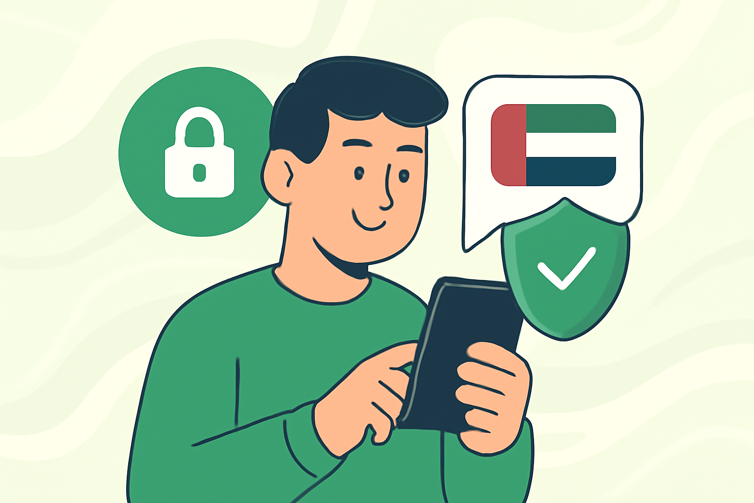 kvifor du treng ein VPN i UAE i 2025 - VPN UAE-illustrasjon