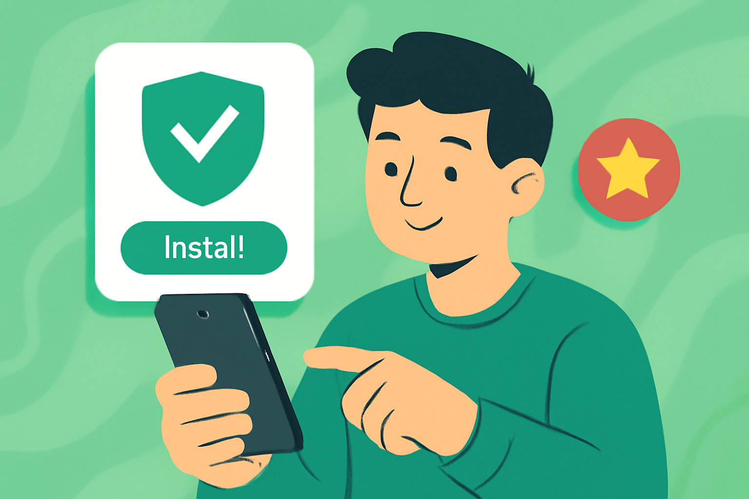 how to install and use VPN Vietnam apps - VPN Vietnam illustration