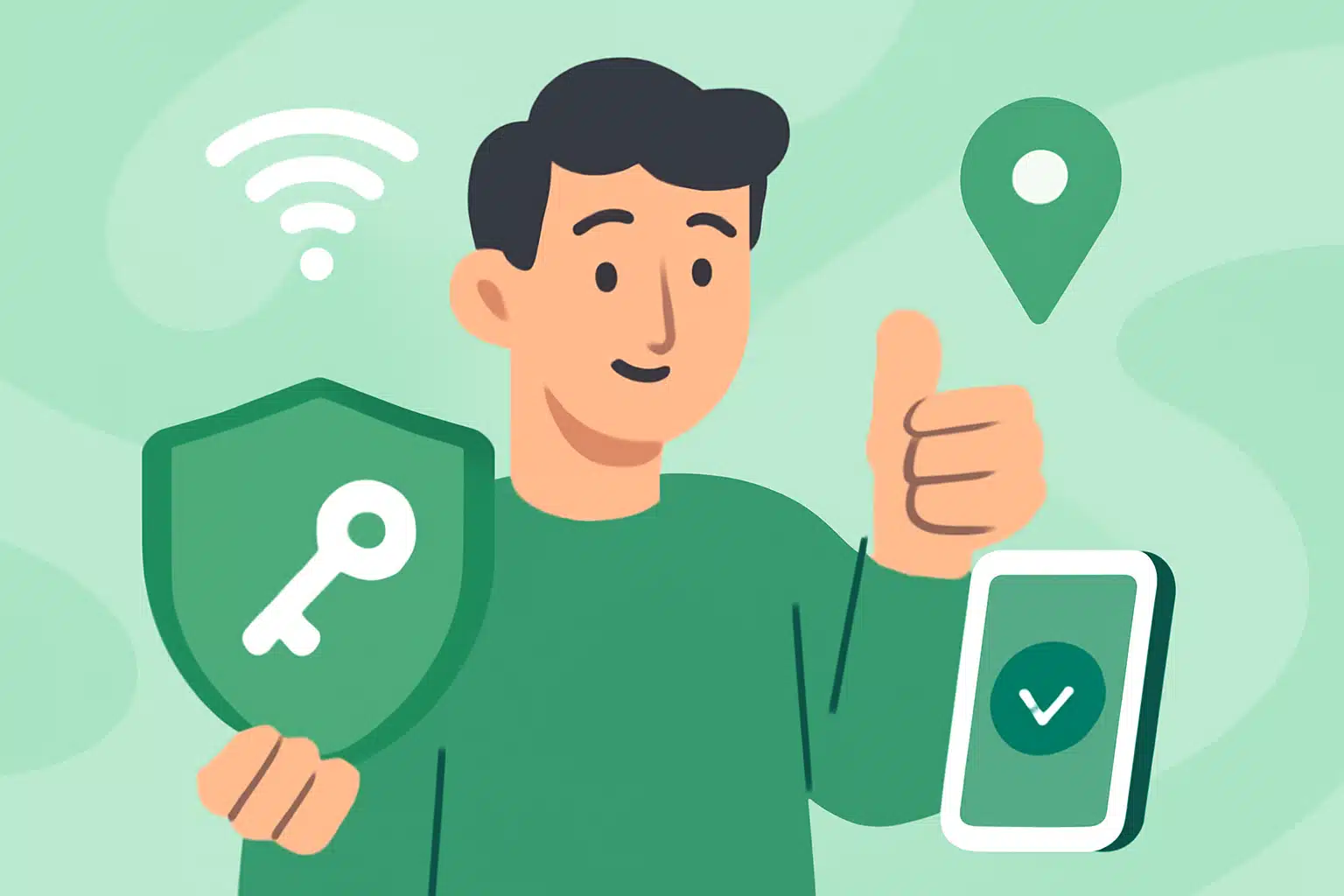 key features of VPN Cambodia for casual users - VPN Cambodia illustration