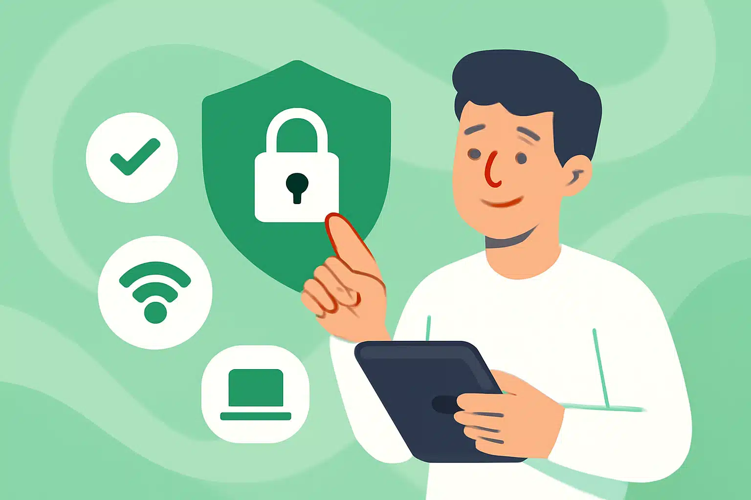 key features to look for in a VPN for business - VPN for business illustration