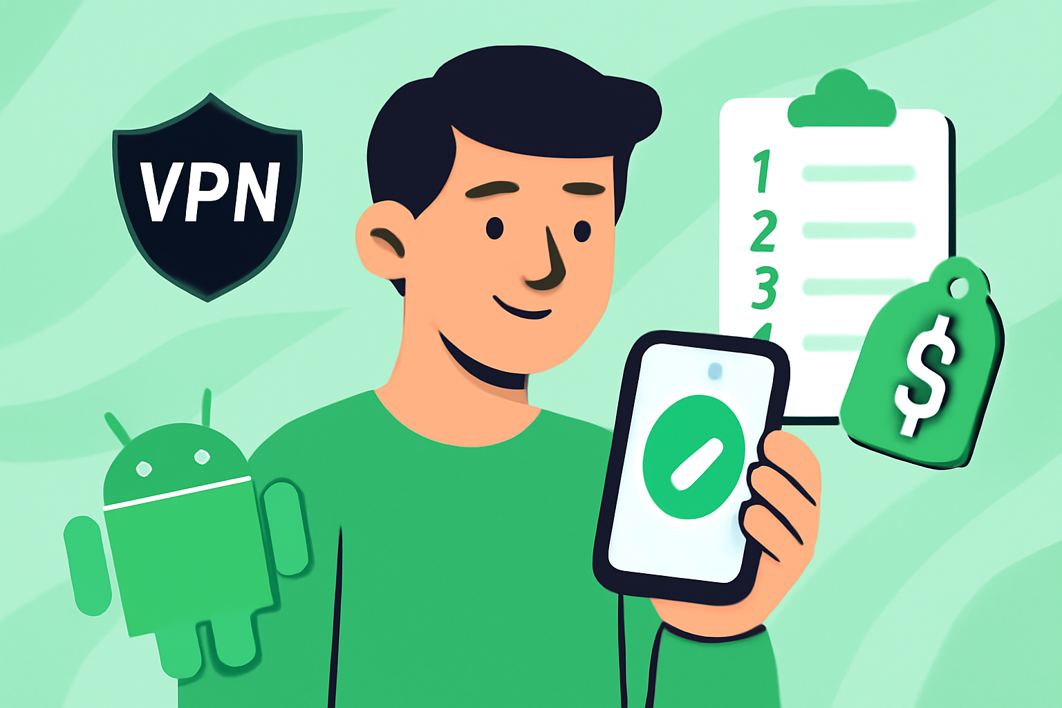 Top 5 options de prix VPN UK pour les utilisateurs Android - Illustration des prix VPN UK