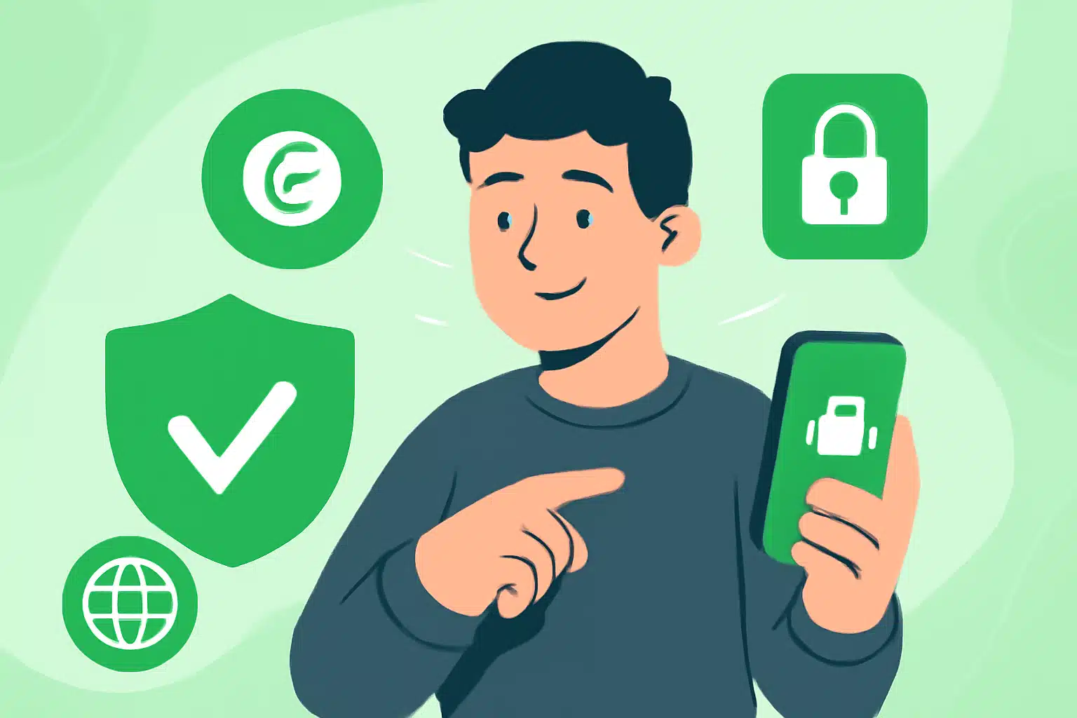 top features of VPN Tunisia for Android users - VPN Tunisia illustration