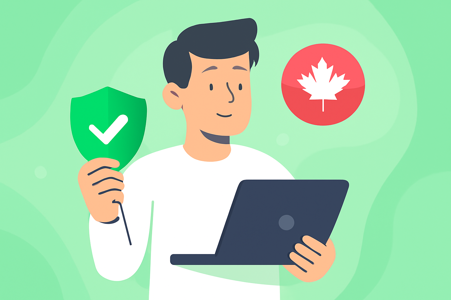 top VPN providers for secure browsing in Canada - VPN Canada illustration