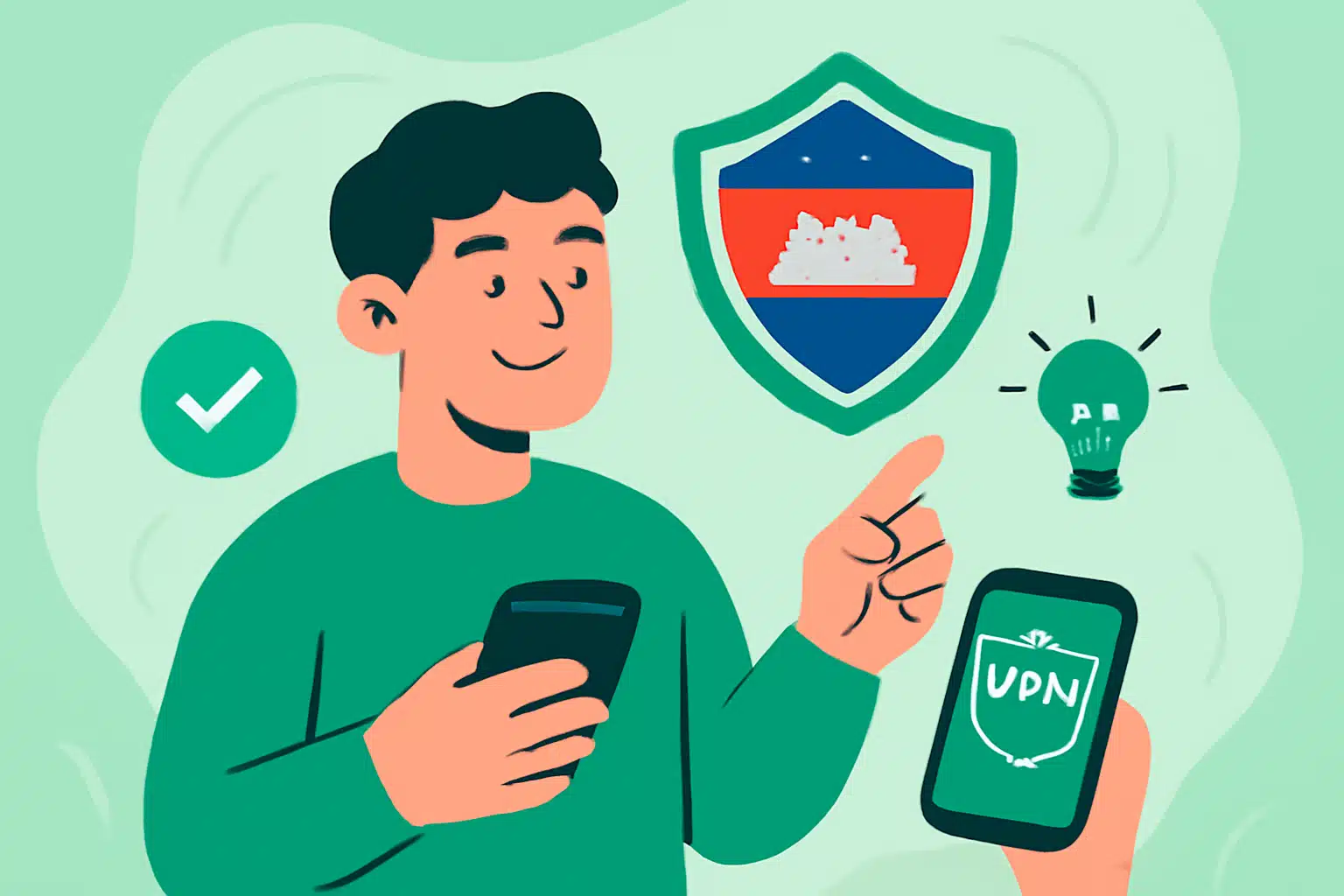 VPN Cambodia best features and tips for casual users - VPN Cambodia illustration