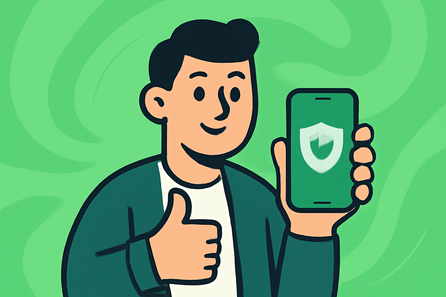 Warum Free Grass VPN für Android-Nutzer wählen – VPN-Argentinien-Illustration