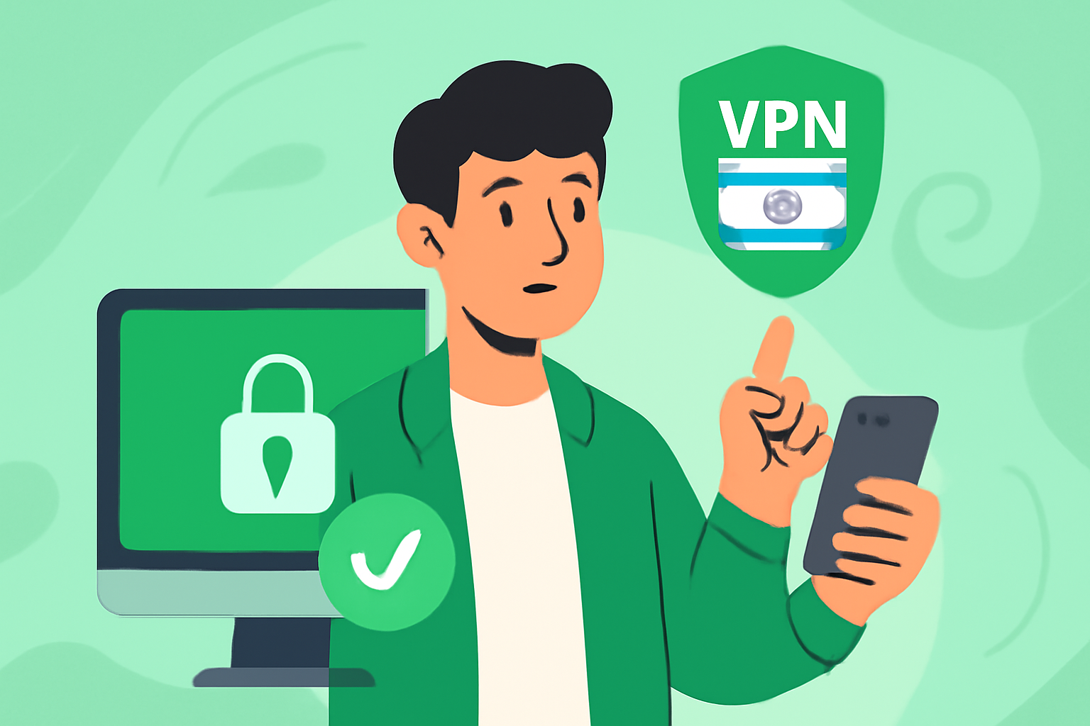 Pourquoi choisir un VPN Israël pour une navigation sécurisée en 2025 - Illustration VPN Israël