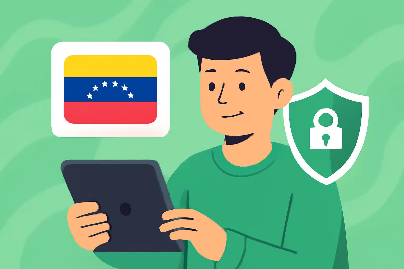 why use a VPN in Venezuela for streaming and privacy - VPN Venezuela illustration