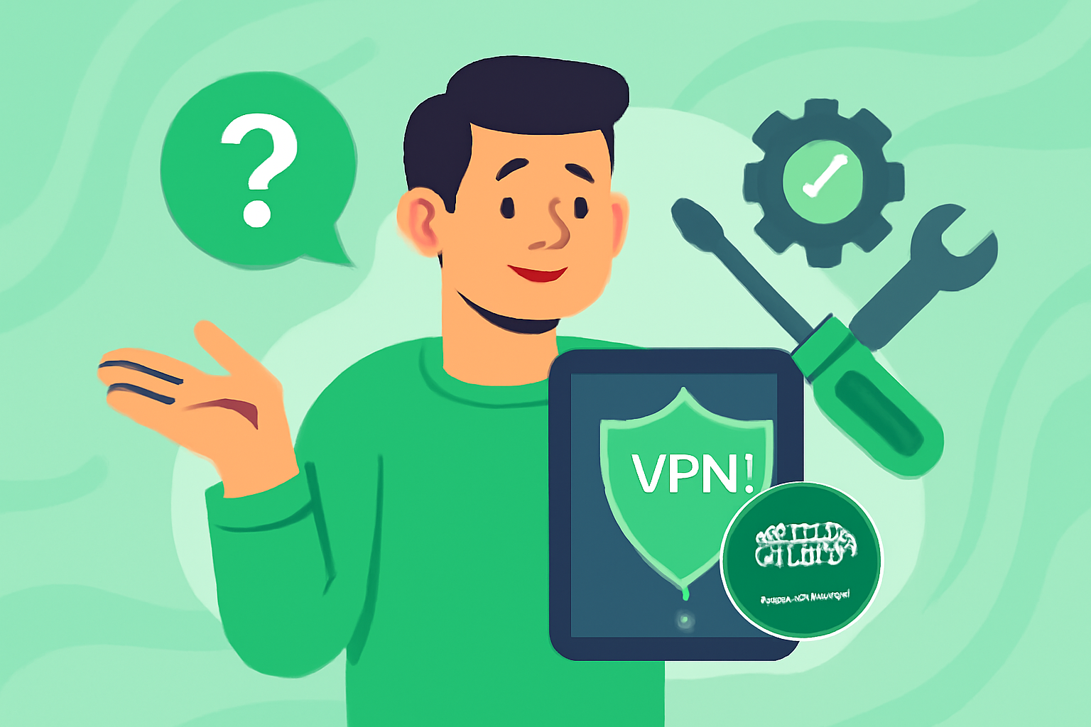 common issues with VPN Saudi Arabia and how to fix them - VPN Saudi Arabia illustration