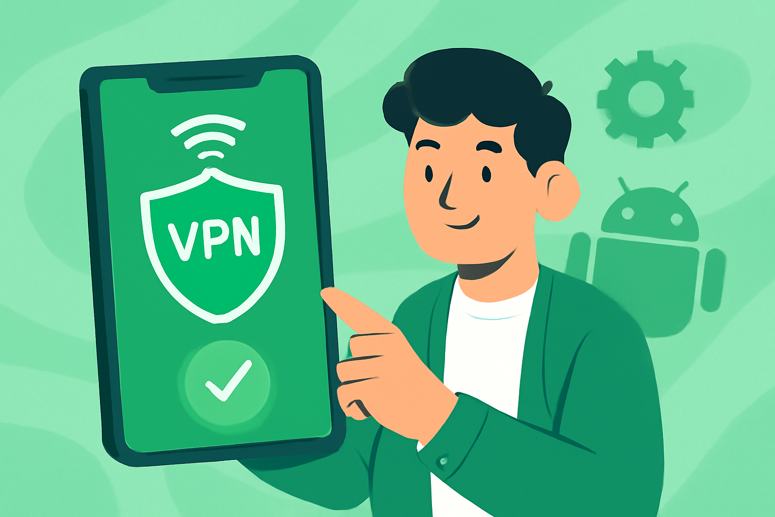 how to optimize your VPN usage on Android - VPN Hungary illustration